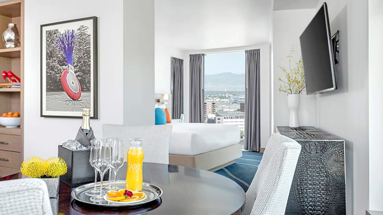 The ART Hotel Room Denver