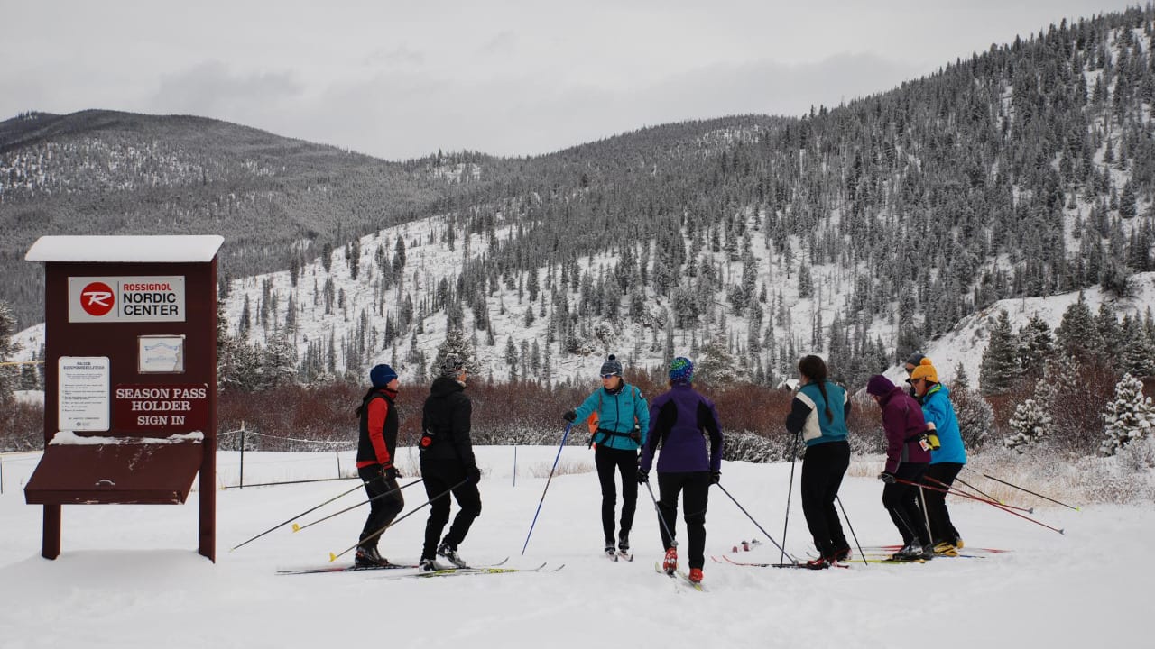 Gold Run Nordic Center Cross Country Skiers