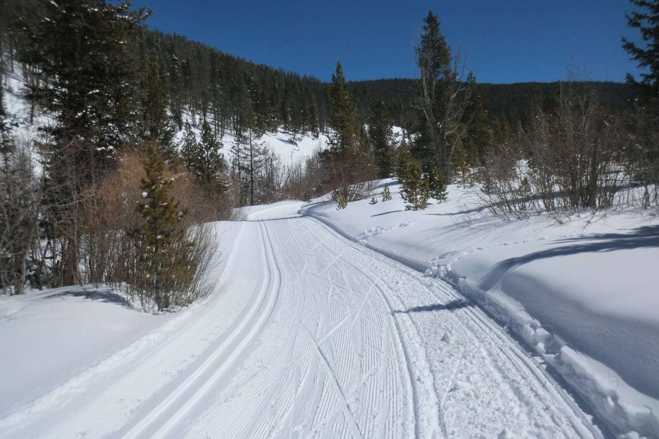 Gold Run Nordic Center Groomed Trail Breckenridge