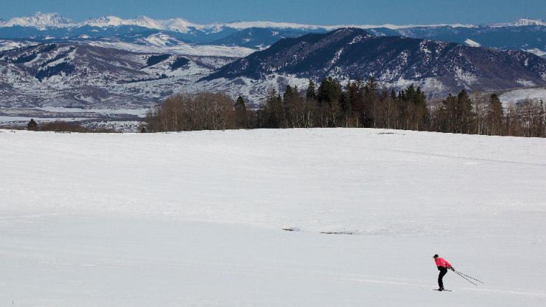 Latigo Ranch Nordic Center Cross Country Skier