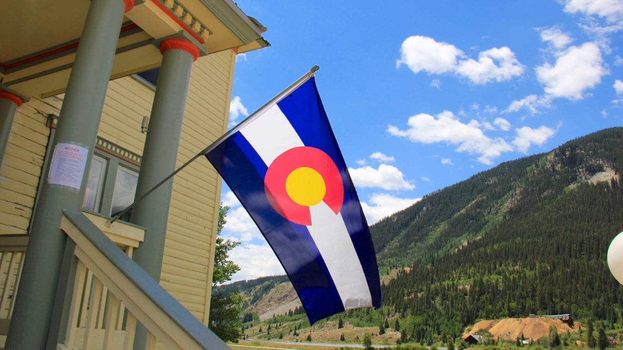 Brief History of the Colorado Flag