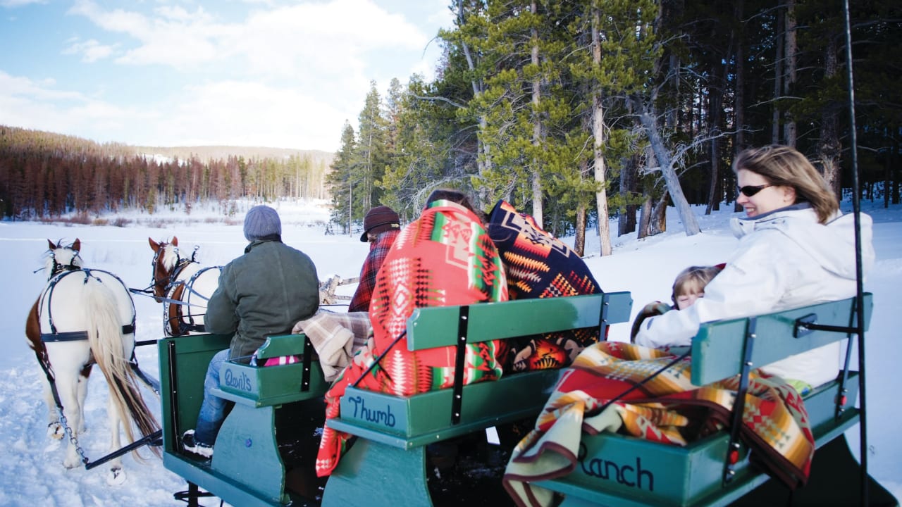 Devil's Thumb Ranch Sleigh Rides