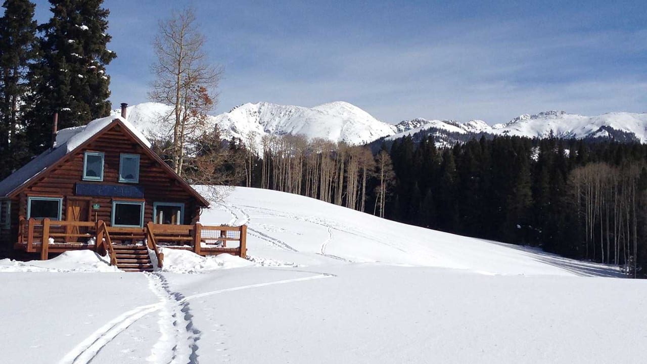 10th Mountain Division Hut Backcountry Skiing