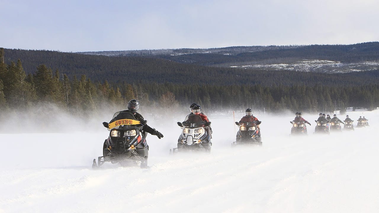 Purgatory Resort Snowmobile Tour Durango Colorado