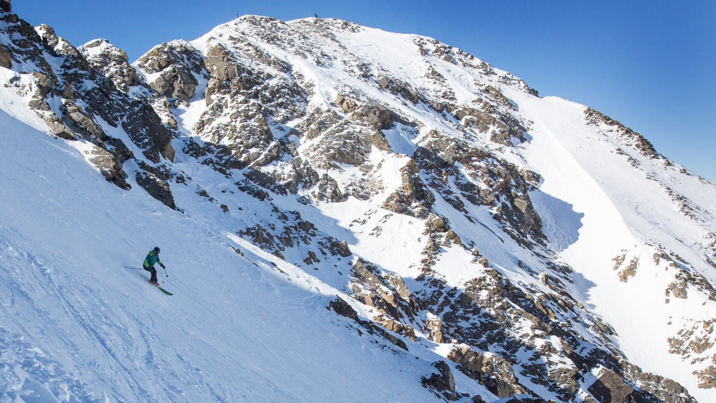 Arapahoe Basin Skiing East Wall