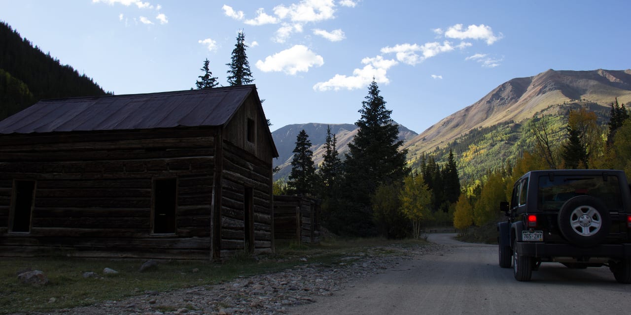 Animas Forks Ghost Town Alpine Loop Colorado