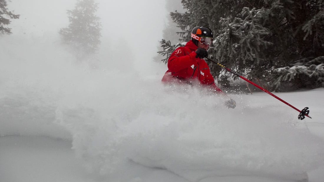 Aspen Mountain Ski Resort Powder Skier