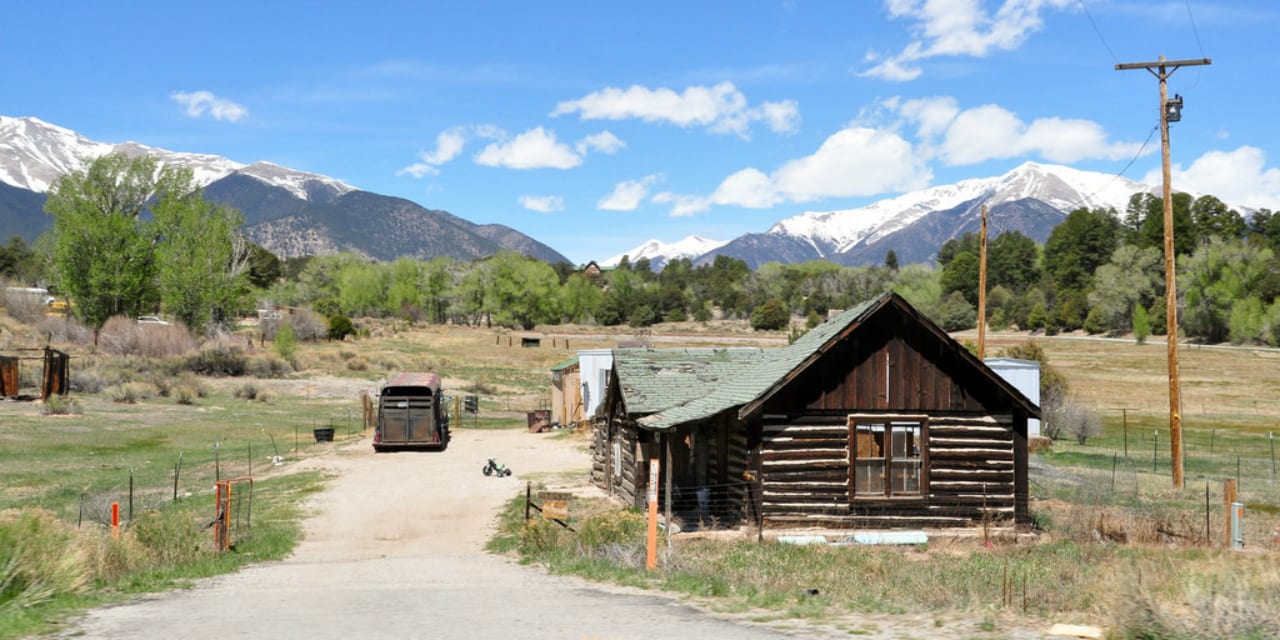 Collegiate Peaks Byway Highway 285 Home Colorado