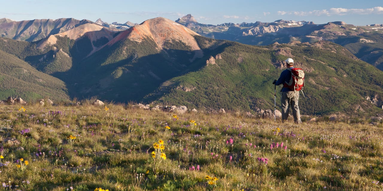 Continental Divide National Scenic Trail Hiking Colorado