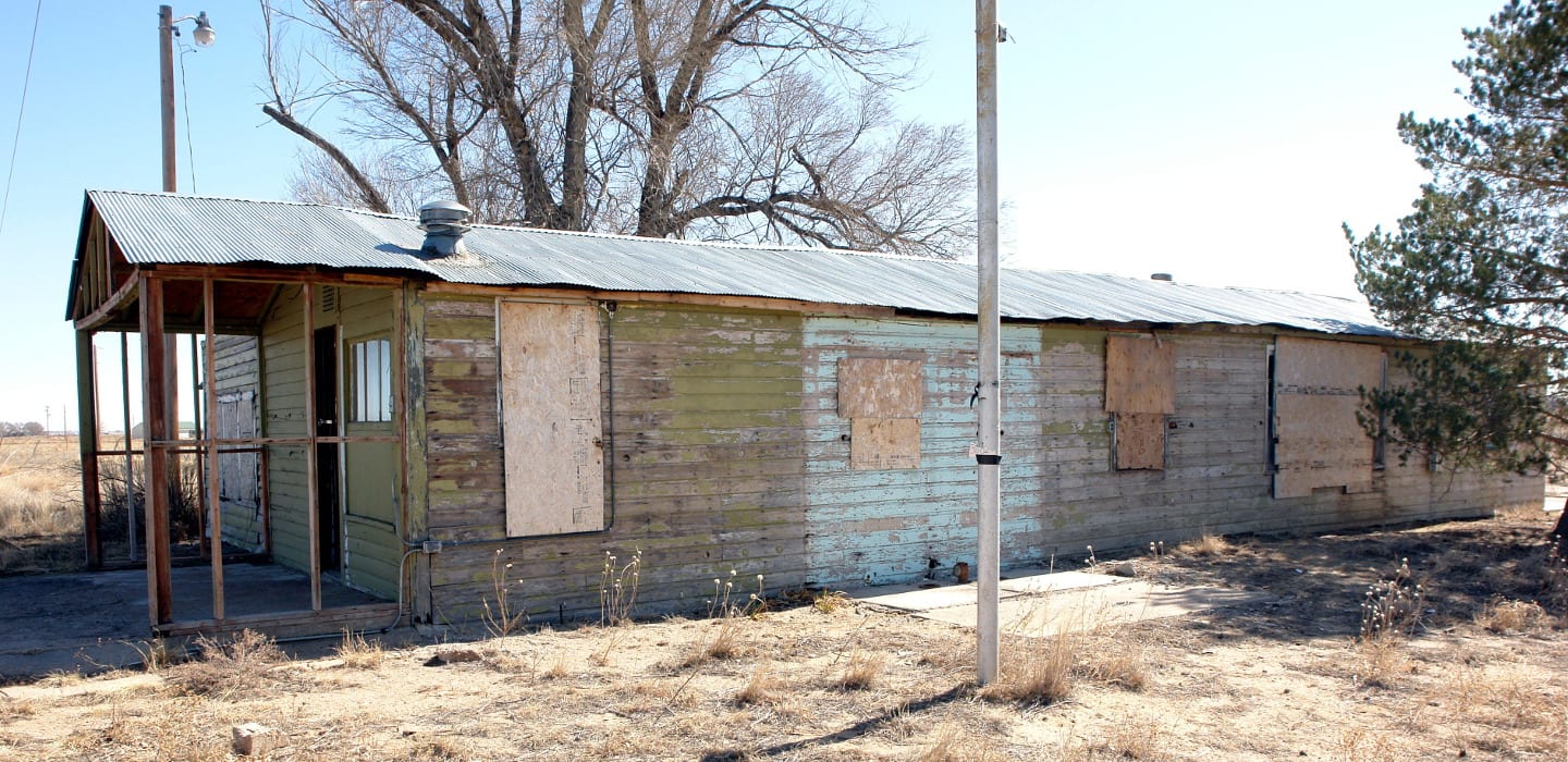 Dearfield CO Ghost Town Buildings
