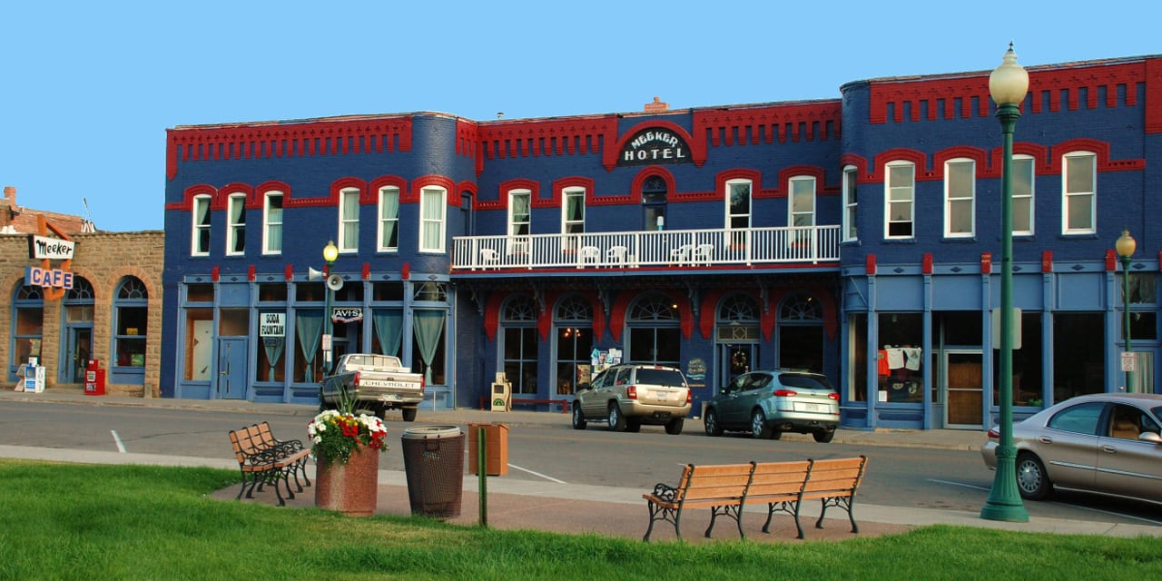 Downtown Meeker Hotel Cafe Colorado