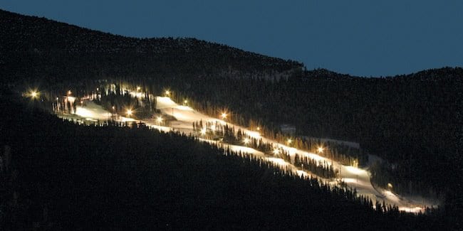 Ski Malam Gunung Gema