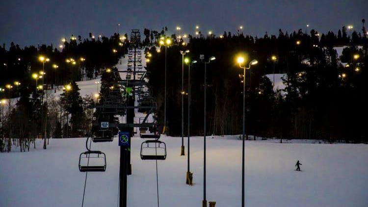 Granby Ranch Night Skiing