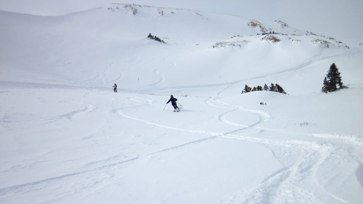 Loveland Ski Area Bowl Powder Skiing