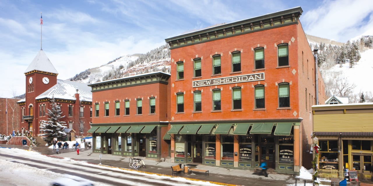 New Sheridan Hotel Telluride Colorado