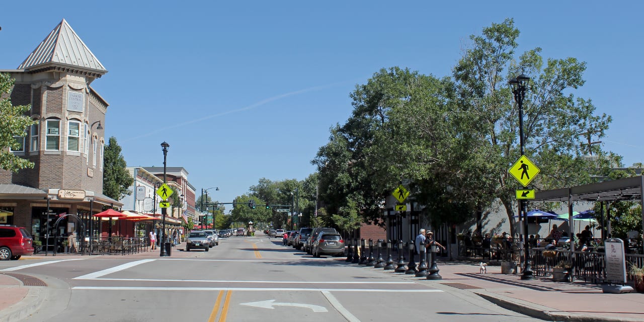 Mainstreet Downtown Parker Colorado