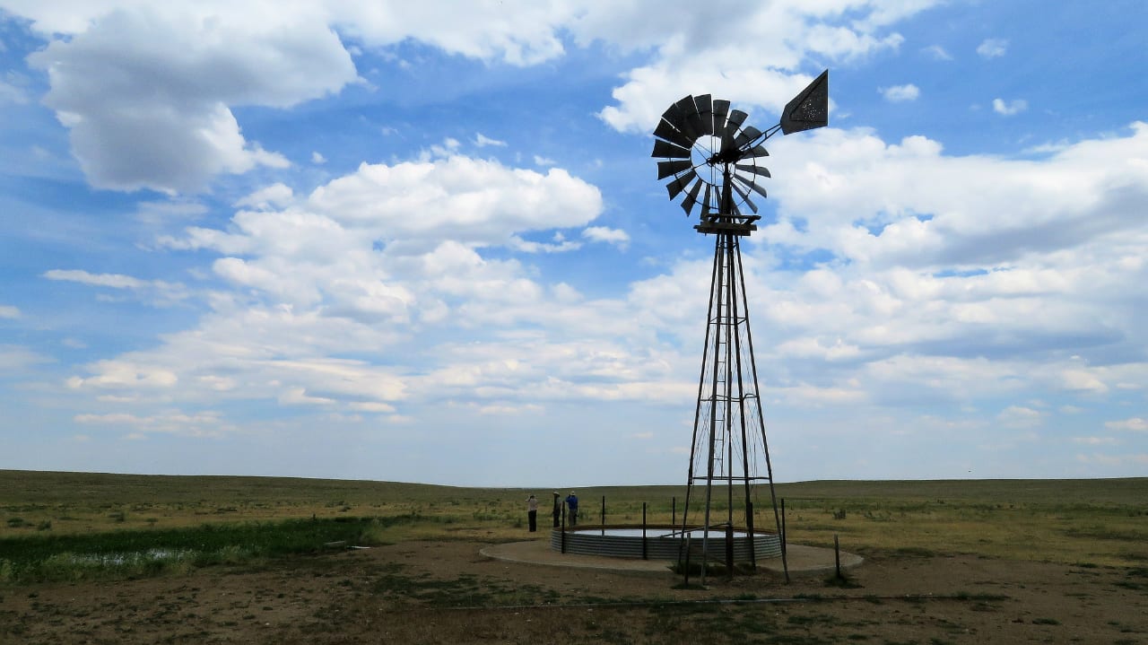 Pawnee Pioneer Trails Byway Colorado Windmill