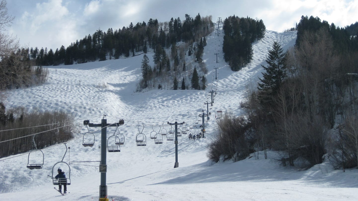 Snomwass Mountain Ski Resort Chairlift Bumps