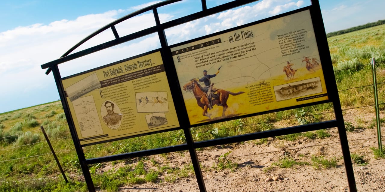 South Platte River Trail National Scenic Byway Sign