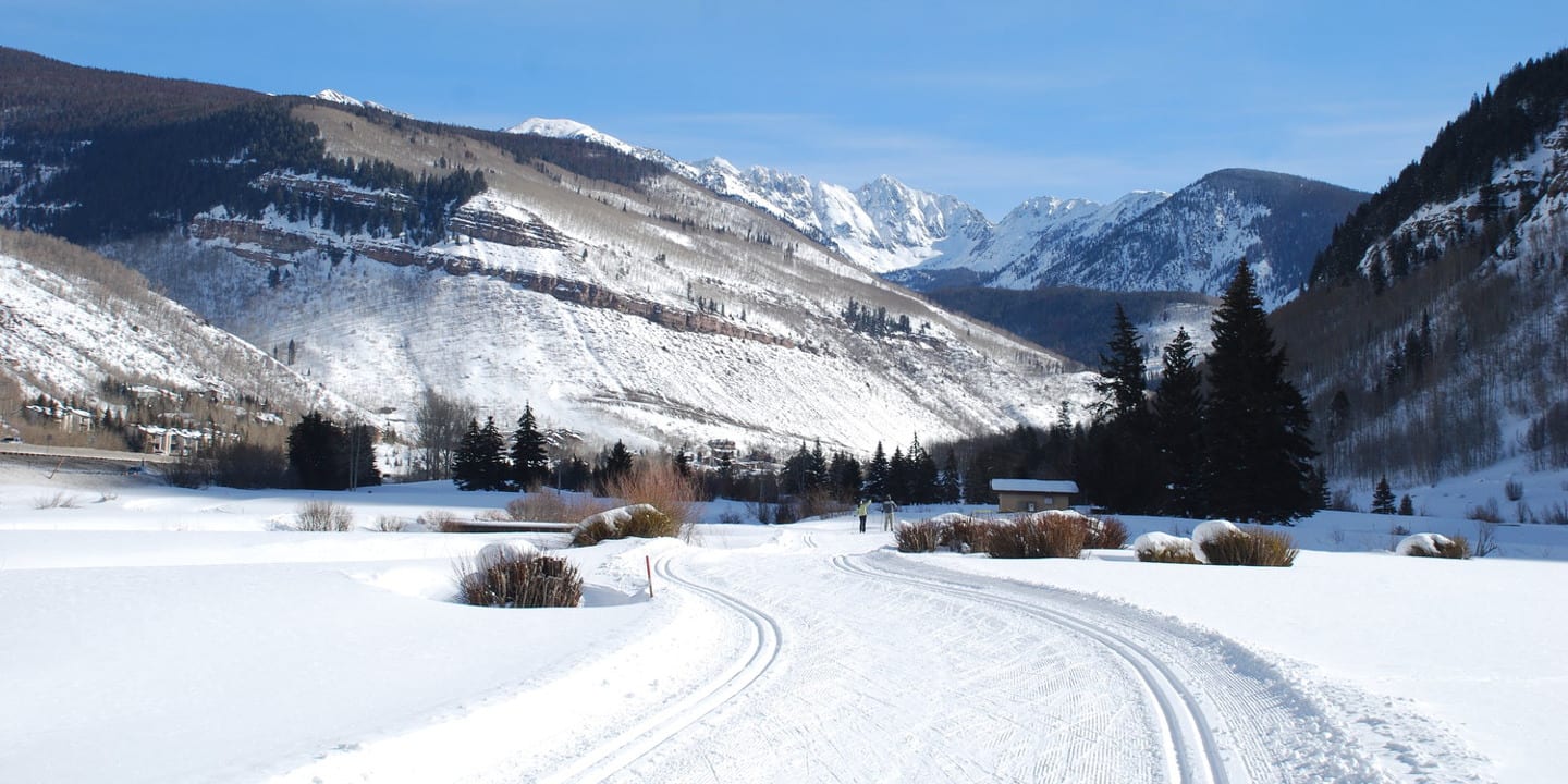 Vail Nordic Center Cross Country Ski Trail