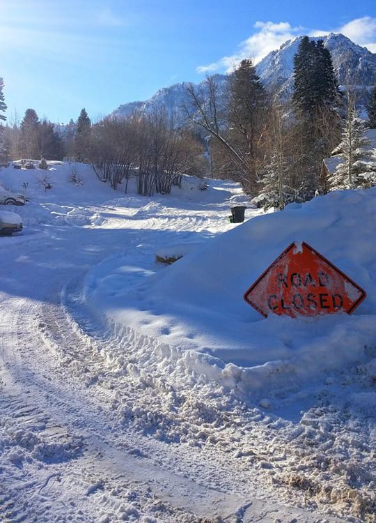 Vinegar Hill Sledding Ouray