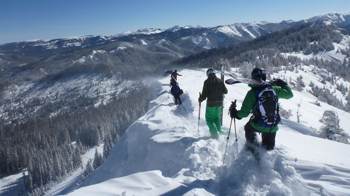 Wolf Creek Ski Area Powder Hiking