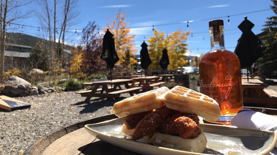 Breckenridge Distillery Patio BBQ