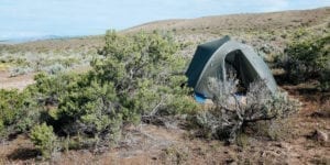 Browns Park National Wildlife Refuge Campground Tent