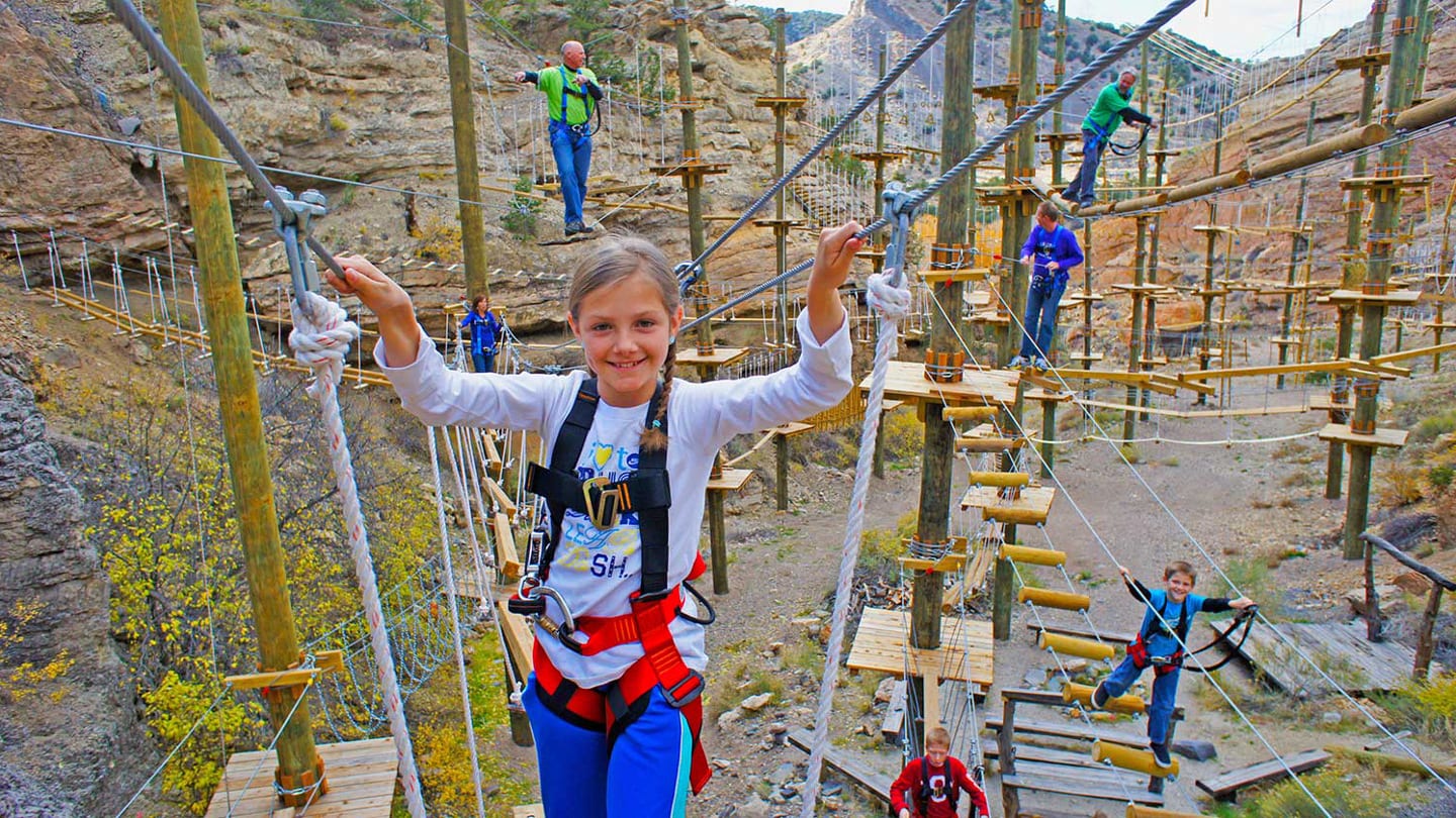 Captain Zipline Canyon Aerial Course