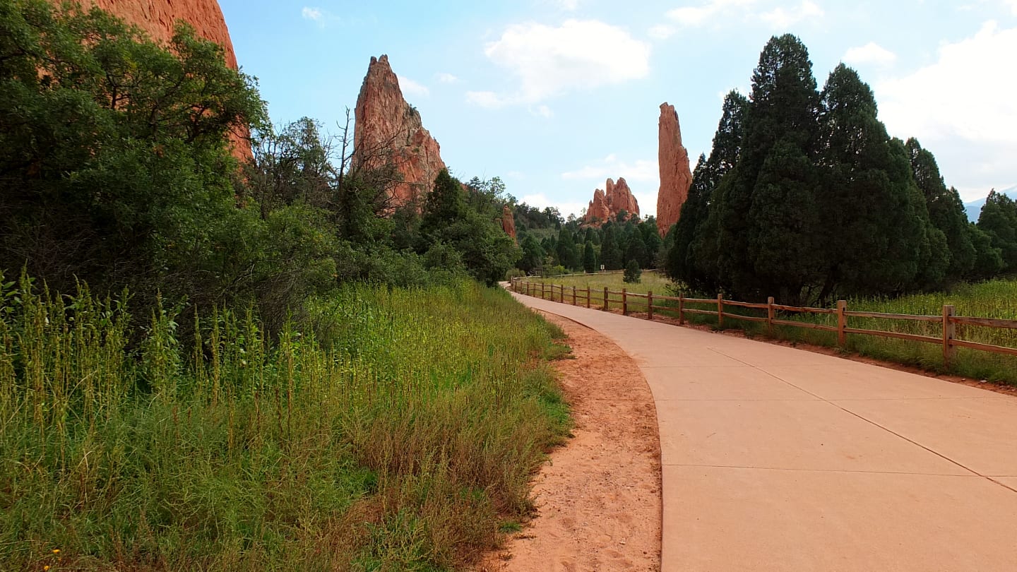 Garden of the Gods Hiking Path Colorado Springs