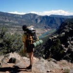 Gunnison Gorge National Conservation Area Backpacker Hiking Gunnison River
