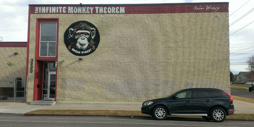 Infinite Monkey Theorem Winery Denver