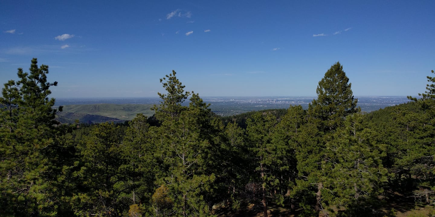 Mount Falcon Denver Colorado Aerial