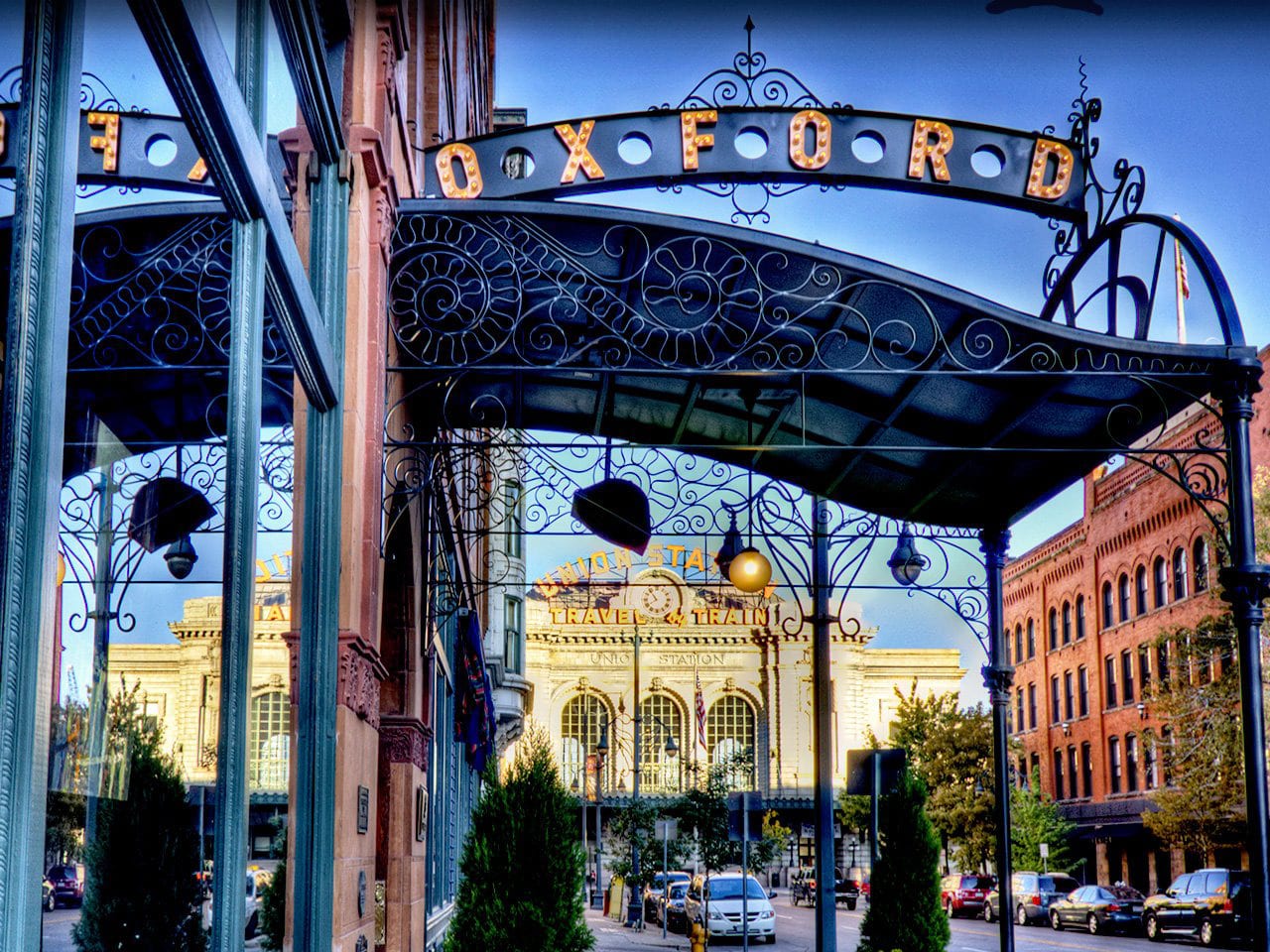Oxford Hotel Entrance Denver