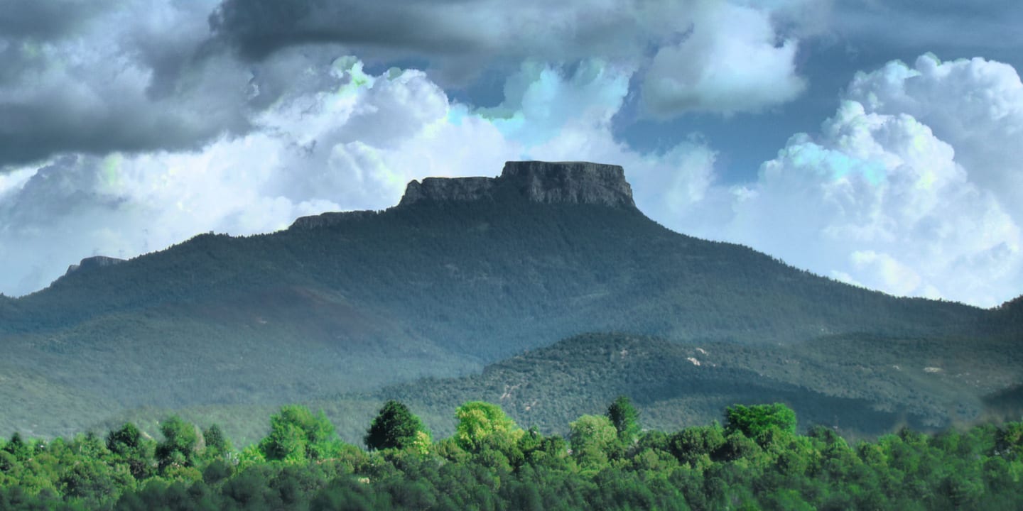 Raton Mesa National Natural Landmark Colorado