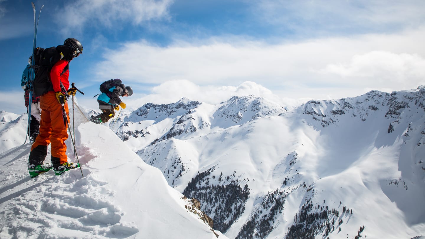 Silverton Mountain Ski Resort Dropping In
