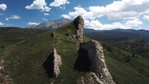 Spanish Peaks Natural Landmark Dikes