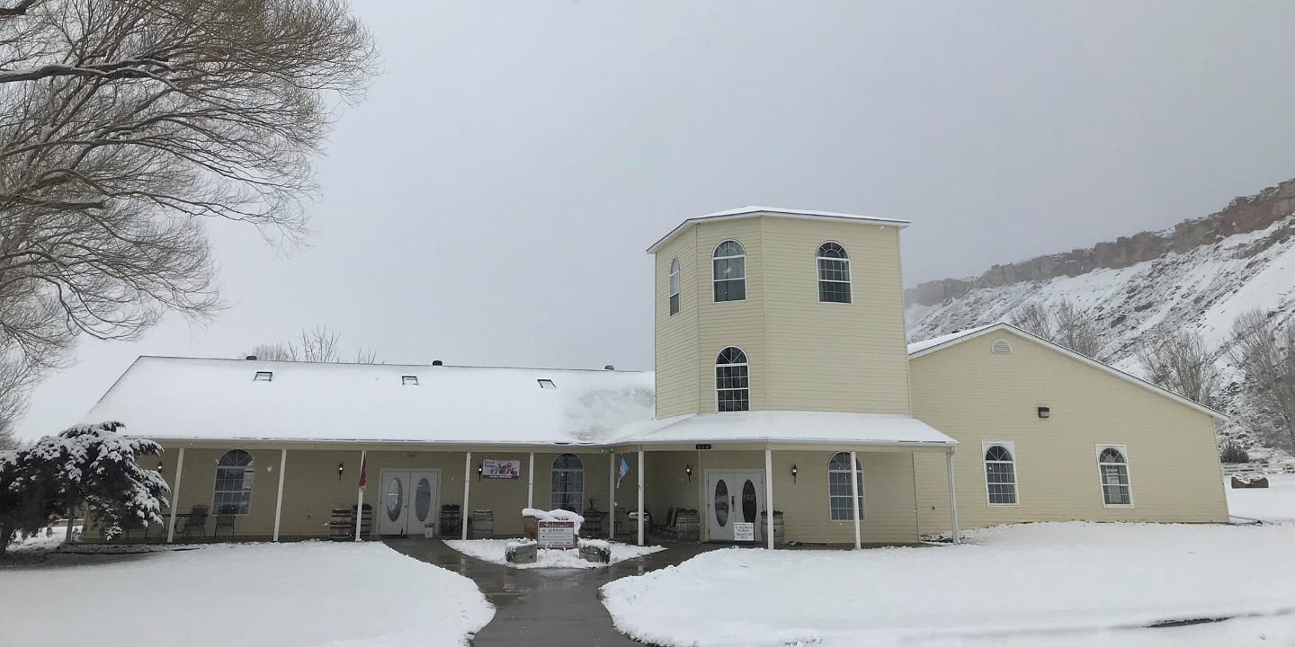 St Kathryn Cellars Tasting Room Palisade Colorado Winter