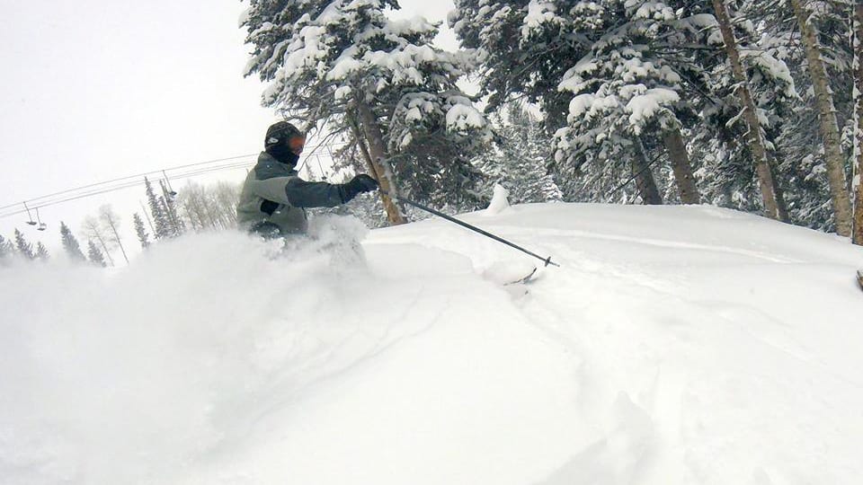 Sunlight Mountain Resort Powder Skier