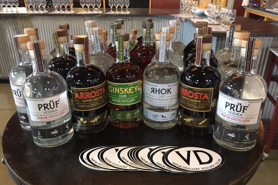 Vapor Distillery Boulder Popular Spirits