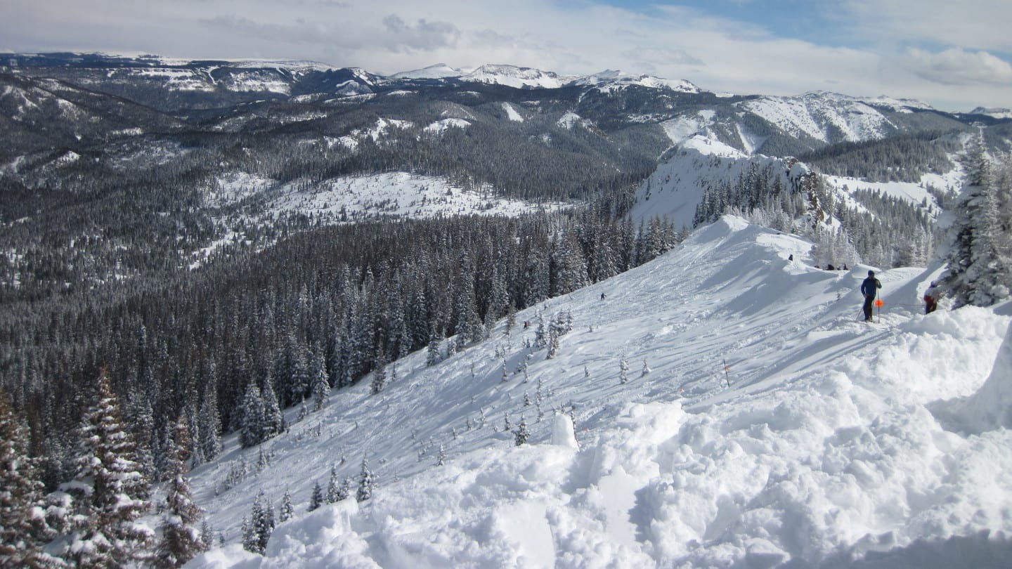 Wolf Creek Ski Area Powder Run