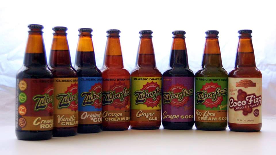 Zuberfizz Durango Soda Flavors