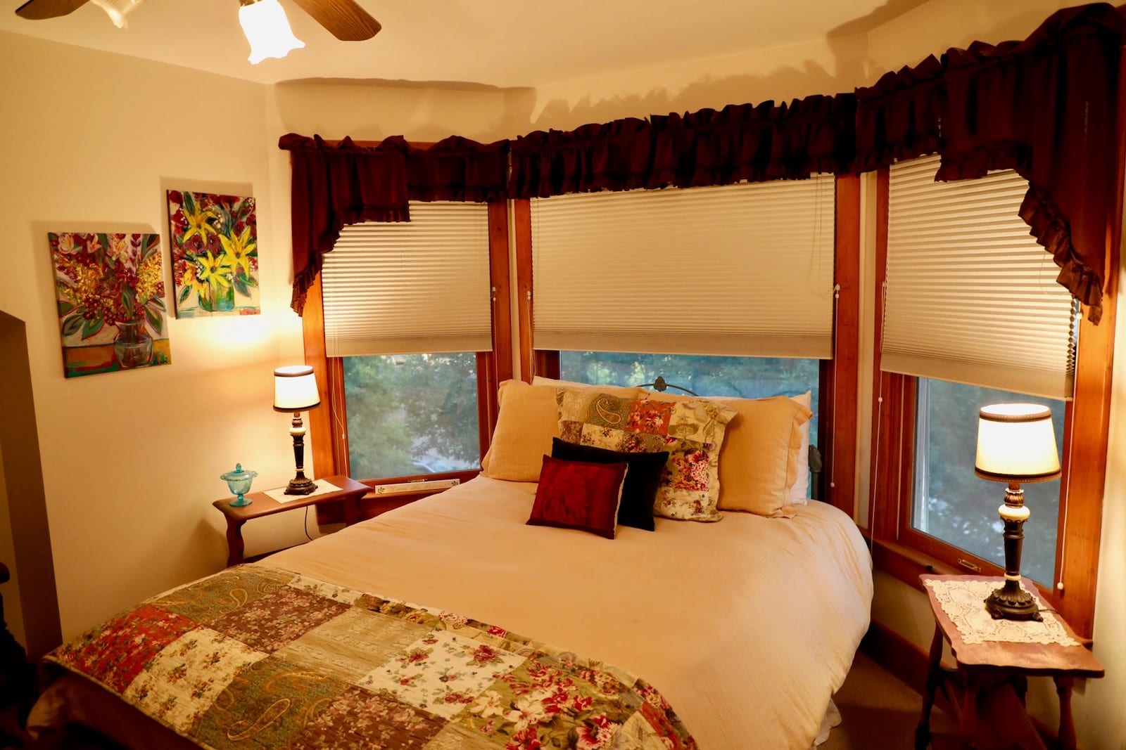 Paonia CO Bross Hotel Bed and Breakfast Room