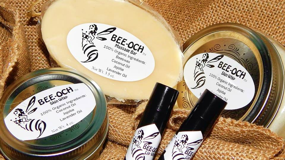 BEE-OCH Organic Skin Whip Massage Bar