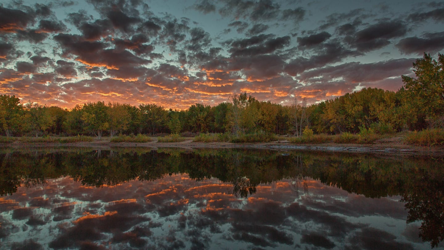 Chatifeld Lake Sunrise Colorado