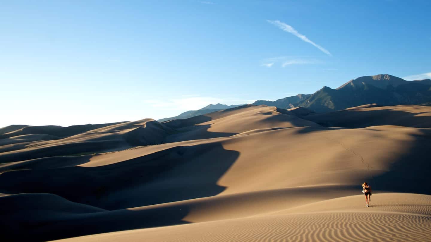 Great Sand Dunes Hiking Colorado