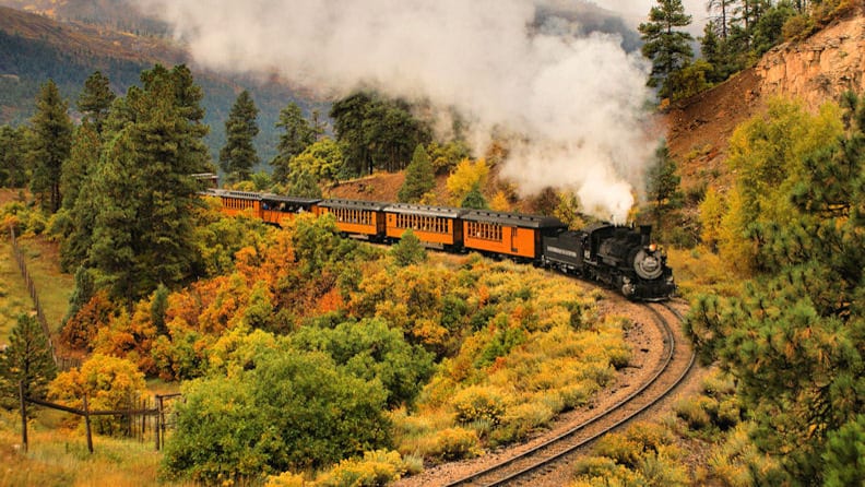 Durango Silverton Railroad Train