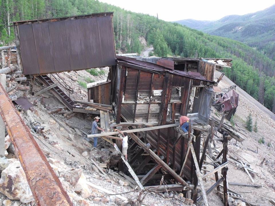 Last Chance Mine 1891 Ore Sorting Building Creede