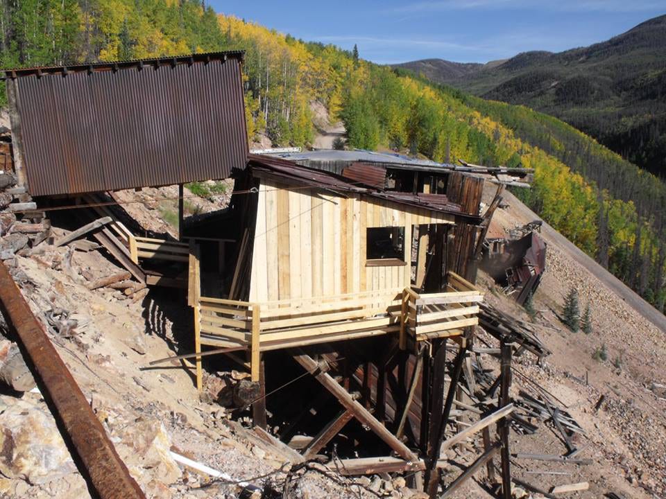 Last Chance Mine 1891 Ore Sorting Building Restored Creede
