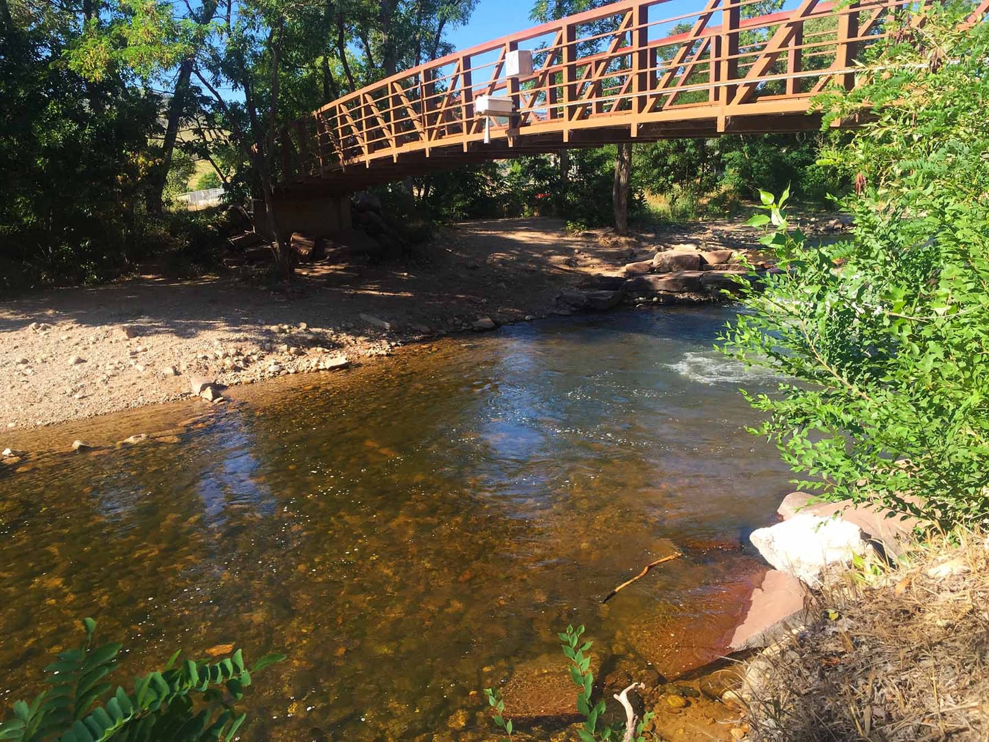 North Saint Vrain River Bridge Lyons
